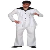 miniatura Disfraz de adulto hombre de disco perchera