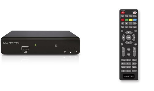 Master Receptor Digital Terrestre DVB-T2 Grabador HEVC - Display