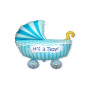 miniatura Globo cochecito de it's a grill o it's a boy