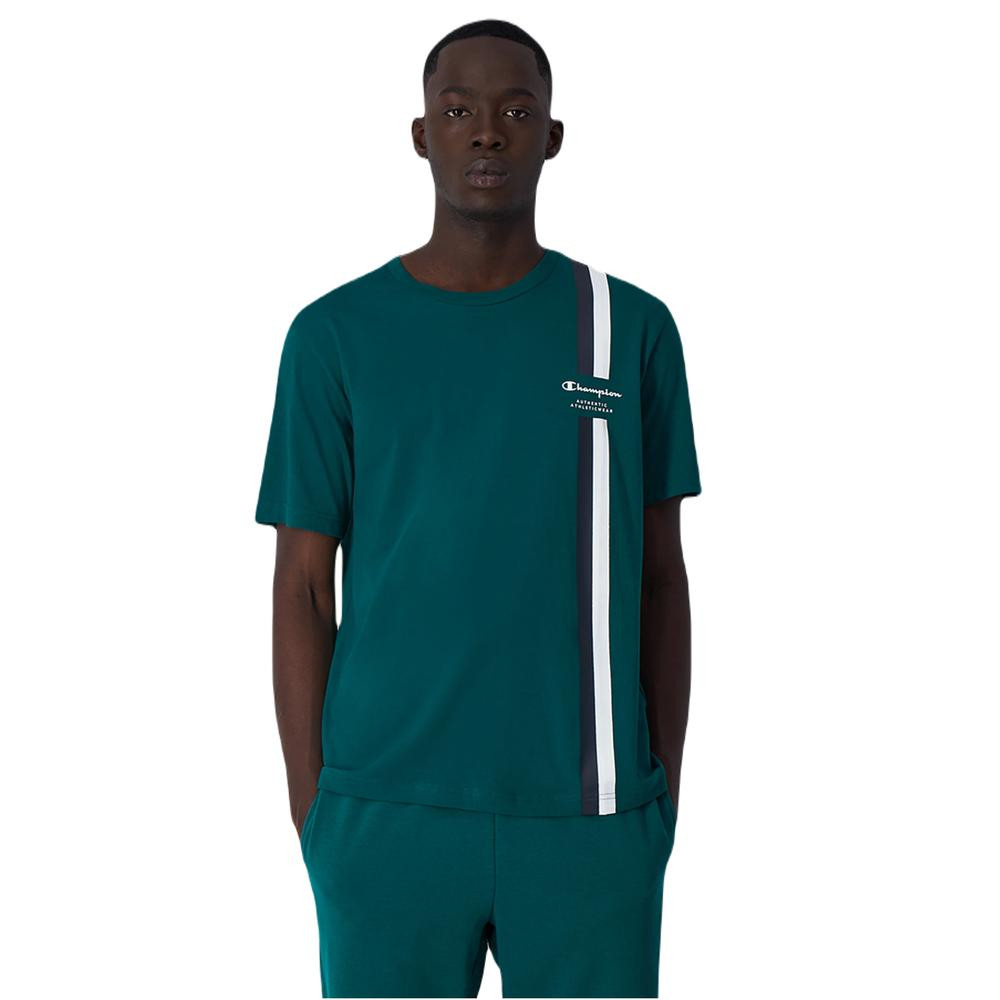 Imagen CAMISETA CHAMPION LEGACY CREWNECK VERDE T SHIRT 219736-GS571