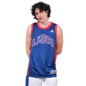 miniatura Imagen CAMISETA CHAMPION LEGACY TANK TOP AZUL ROJO BASKET T SHIRT 219745-BS003