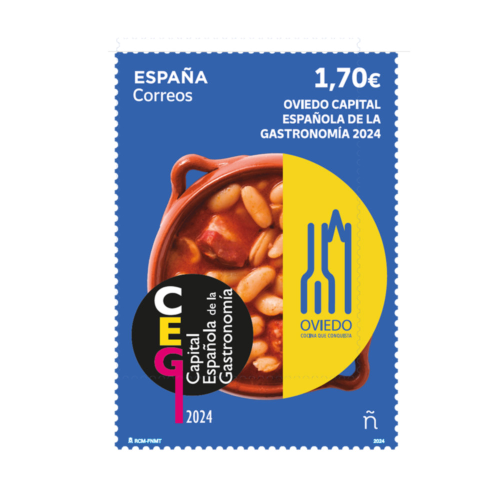 Sello Capital española de la Gastronomía 2024. Oviedo