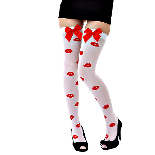 Medias Besos Lazo Adulto