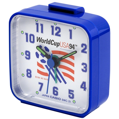 CASIO Despertador Casio Swc-21- Color Azul Wordcup Official Watch Casi