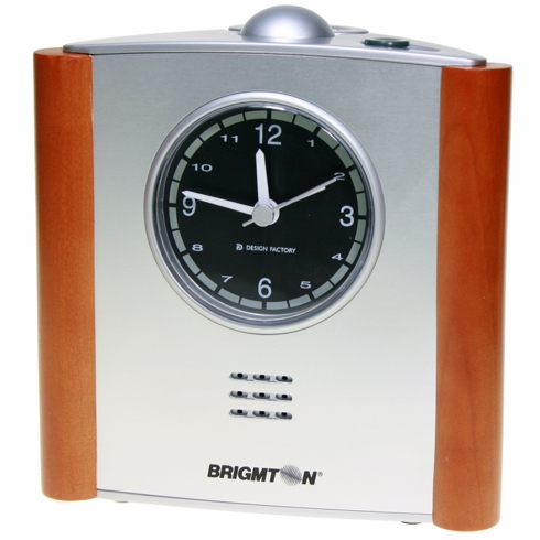 BRIGMTON Despertador Con Linterna Brigmton Bd-105