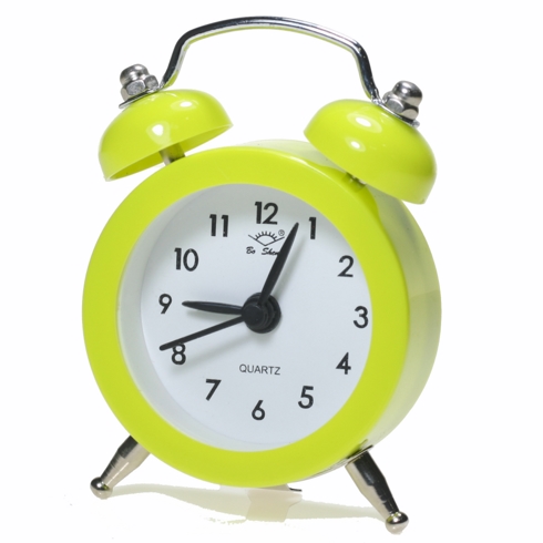 Christian Gar Mini Despertador Hk30-018 Verde Forma Campanas