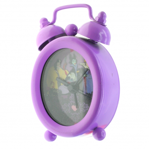 Disney Despertador Campanas Disney Ovalado Morado