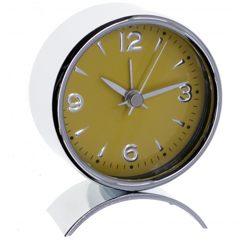 Christian Gar Despertador Metalico 2106 Amarillo