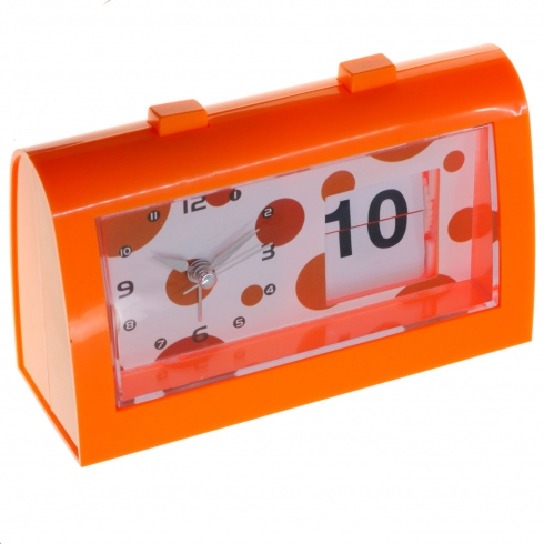 Christian Gar Reloj Despertador Con Calendario 317166-naranja