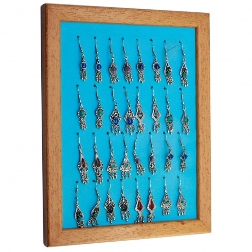 Christian Gar Juego Pendientes Gancho Plata Con Piedra Surtido (precio X Pareja Pendientes)