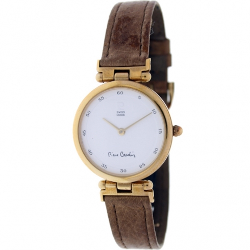 Pierre Cardin Reloj Pierre Cardin Chomachron Mod. 6a-lr0 Correa De Piel Swiss Made