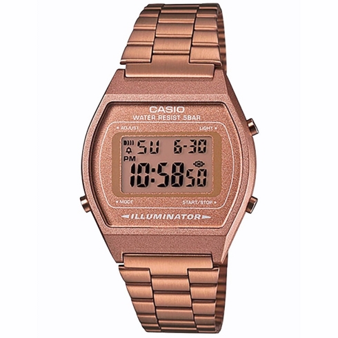 CASIO Casio Collection B640wc-5aef Reloj De Pulsera Digital Para Mujer Color Bronze