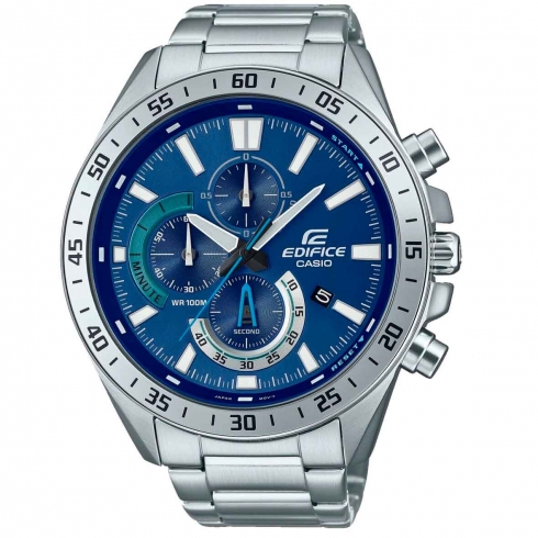 CASIO Casio Edifice Efv-620d-2a Reloj De Pulsera Analógico Para Hombre Color Azul