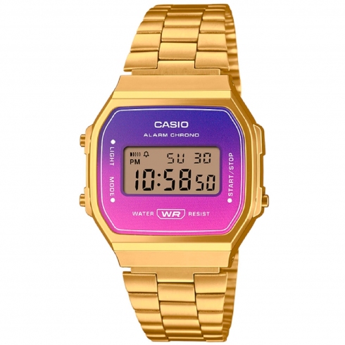 CASIO Casio Collection A168werg-2adf Reloj De Pulsera Digital Para Unisex Color Dorado