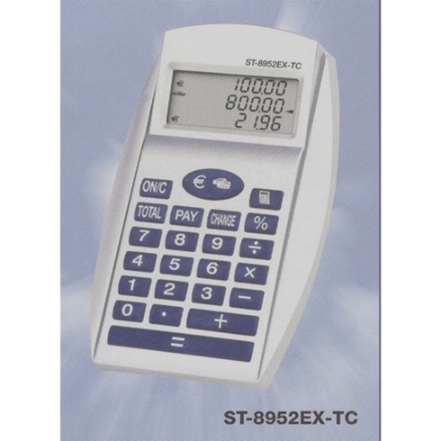 BVC Calculadora Conversor Euros Sobremesa 3 Pantallas