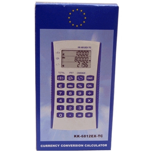 BVC Calculadora Kk-6812-3 Pantallas Euro