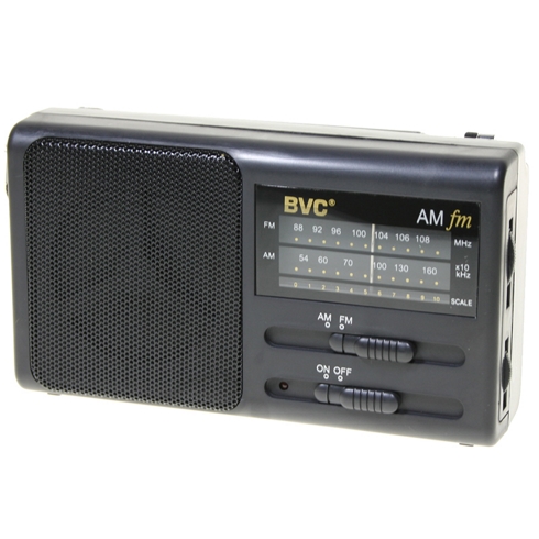 BVC Radio Bvc Pr389 Radio Am/fm Con Altavoz Y Auriculares