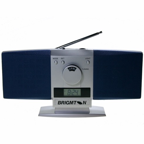 BRIGMTON Radio Brigmton Bt-242 Radio Am / Fm  2 Altavoces  Y  Alarma