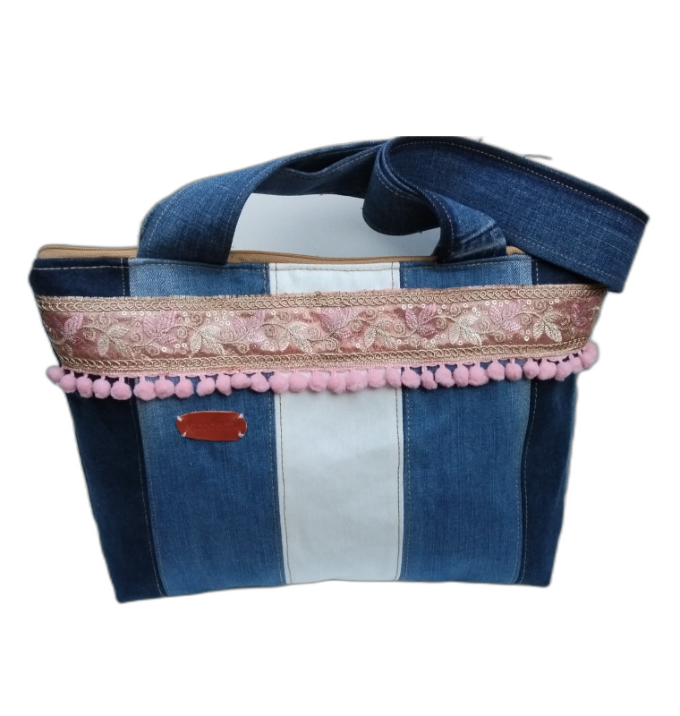 Bolso Ecodedal Franjas vaqueras