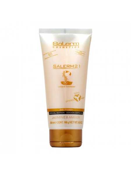 Salerm 21 silk protein leave-in conditioner Jazmín & Ambar 200ml