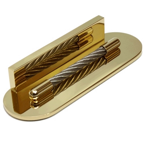 Christian Gar Tarjetero Dorado/plata Ab-318-c