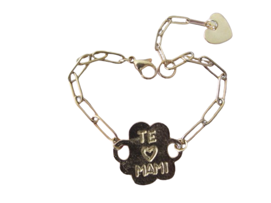 Pulsera acero reversible ''mamá''