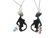 miniatura Collar plata mamá embarazada