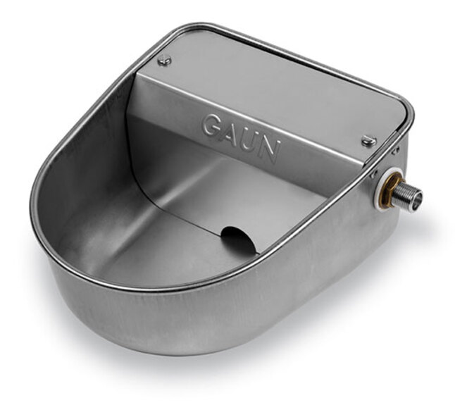 bebedero automático de acero inoxidable