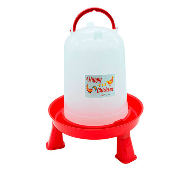 Bebedero con Patas para Aves de corral