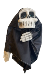 miniatura Marioneta Calavera Gestual