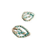 miniatura pendientes-artesanales-bronce-singular-sisters