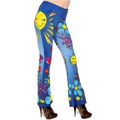 miniatura Hippie Leggings Jeans The 70s.
