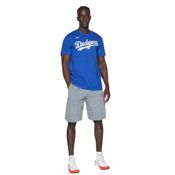 miniatura Imagen CAMISETA NIKE LOS ANGELES DODGERS FUSE WORDMARK COTTON AZUL T SHIRT N199-4EW-LD-0U5