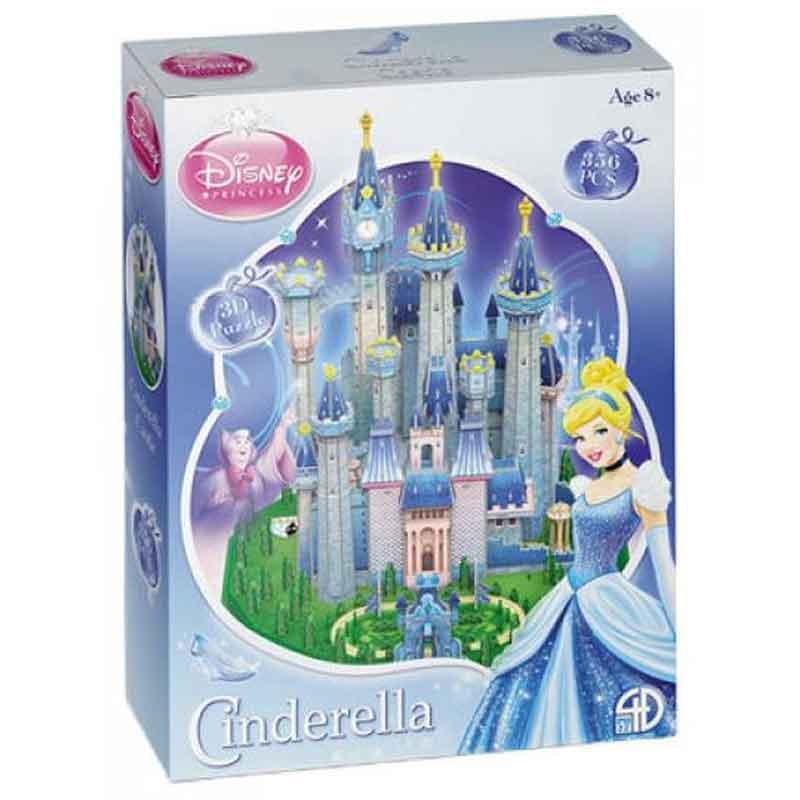 Disney Puzzle 3 Dimensiones Castillo Cenicienta Disney 356pz