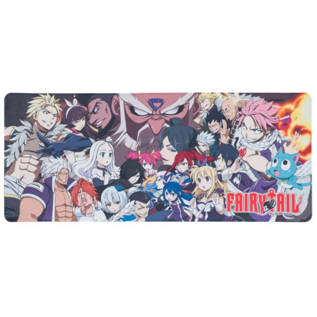 El Reino Friki Tapete Alfombrilla De Escritorio XL Fairy Tail de 80x35cm, Antideslizante, Impermeable, ideal en Velocidad y pre