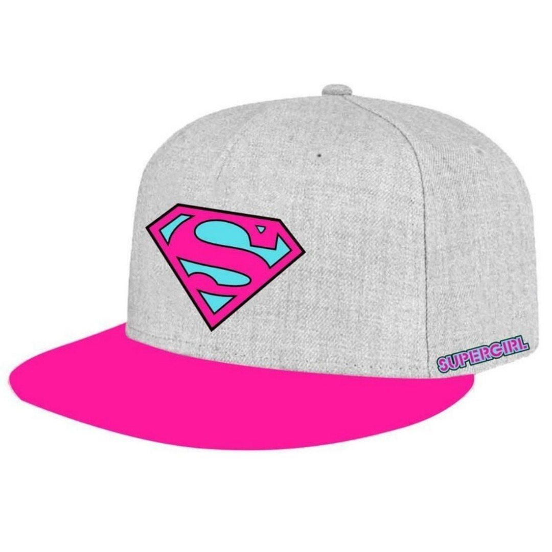 El Reino Friki Gorra Premium Supergirl DC Comics Infantil Visera Plana