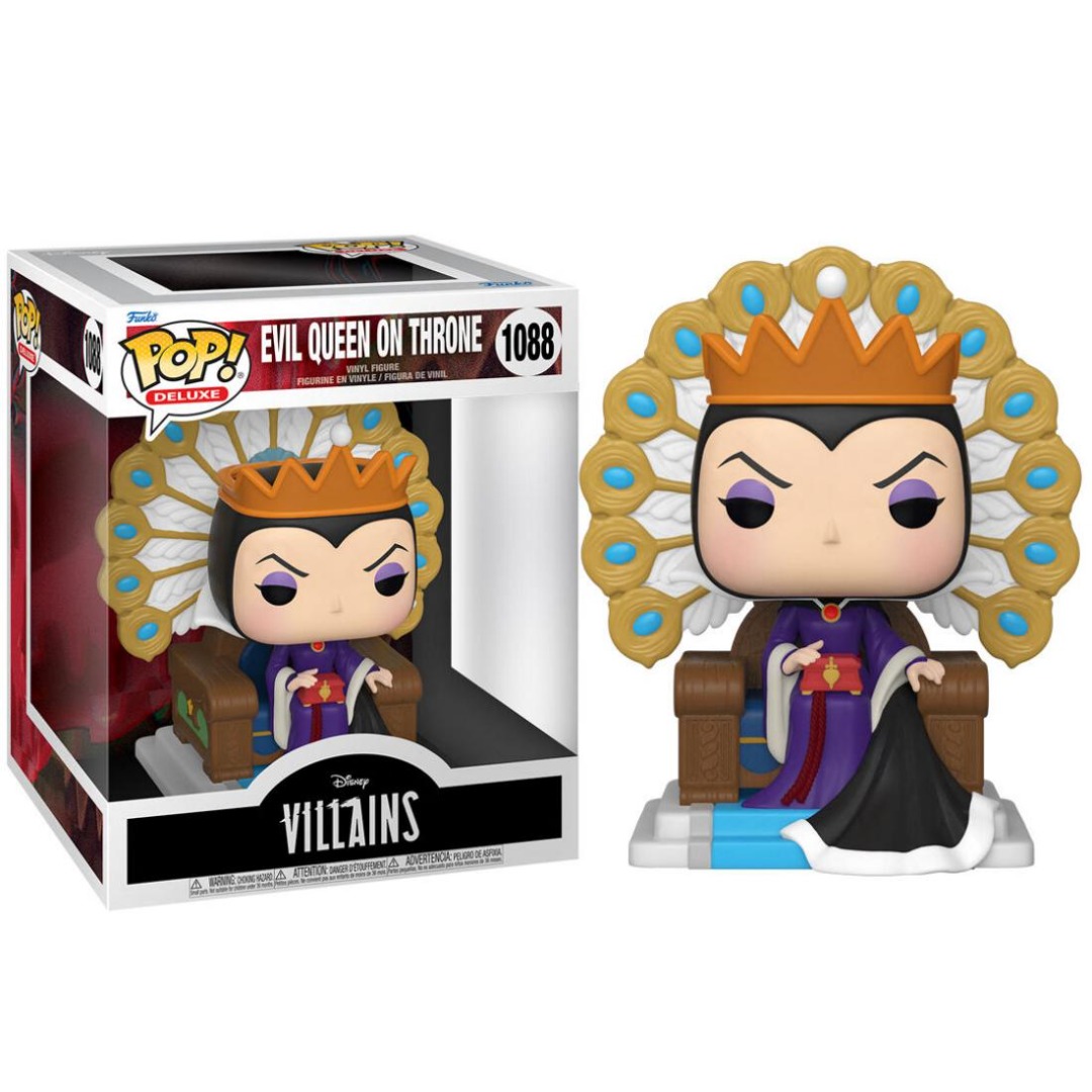 Funko POP! Funko Pop Villanos Blancanieves y los Siete Enanitos Disney Reina Malvada Trono 1088 21x17x14cm