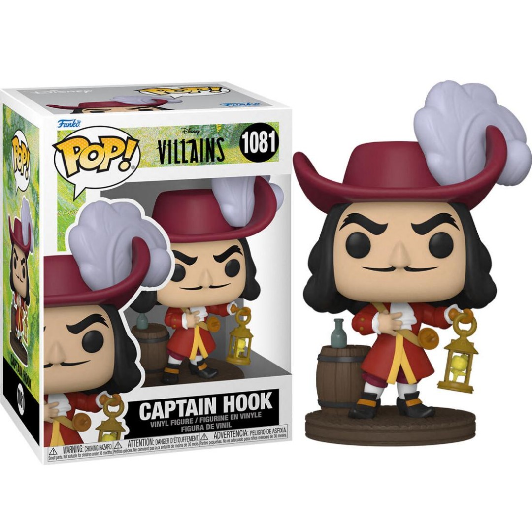 Funko POP! Funko Pop Villanos Peter Pan Disney Capitan Garfio Hook 1081