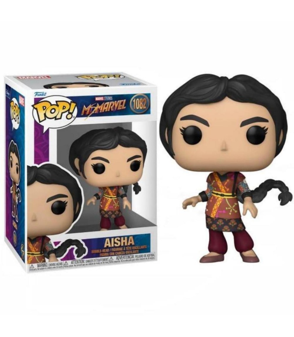 Funko POP! Funko Pop Ms Marvel Superheroes Marvel Aisha 1082