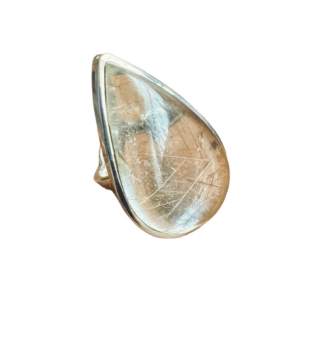 Anillo Cuarzo Rutilado