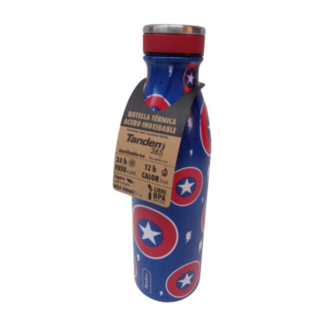Botella Termica Escudos 500 ml.