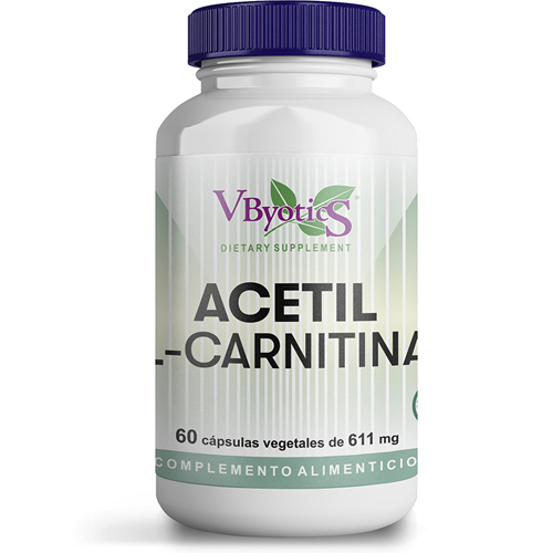 Vbyotics ACETIL L-CARNITINA 60 capsulas Vbyotics