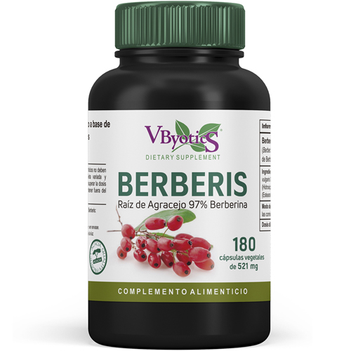 Vbyotics BERBERIS (97% berberina) 180 vcaps Vbyotics