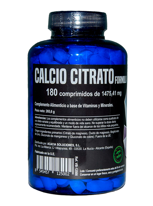 Vbyotics CALCIO CITRATO FORMULA 180 comprimidos Vbyotics