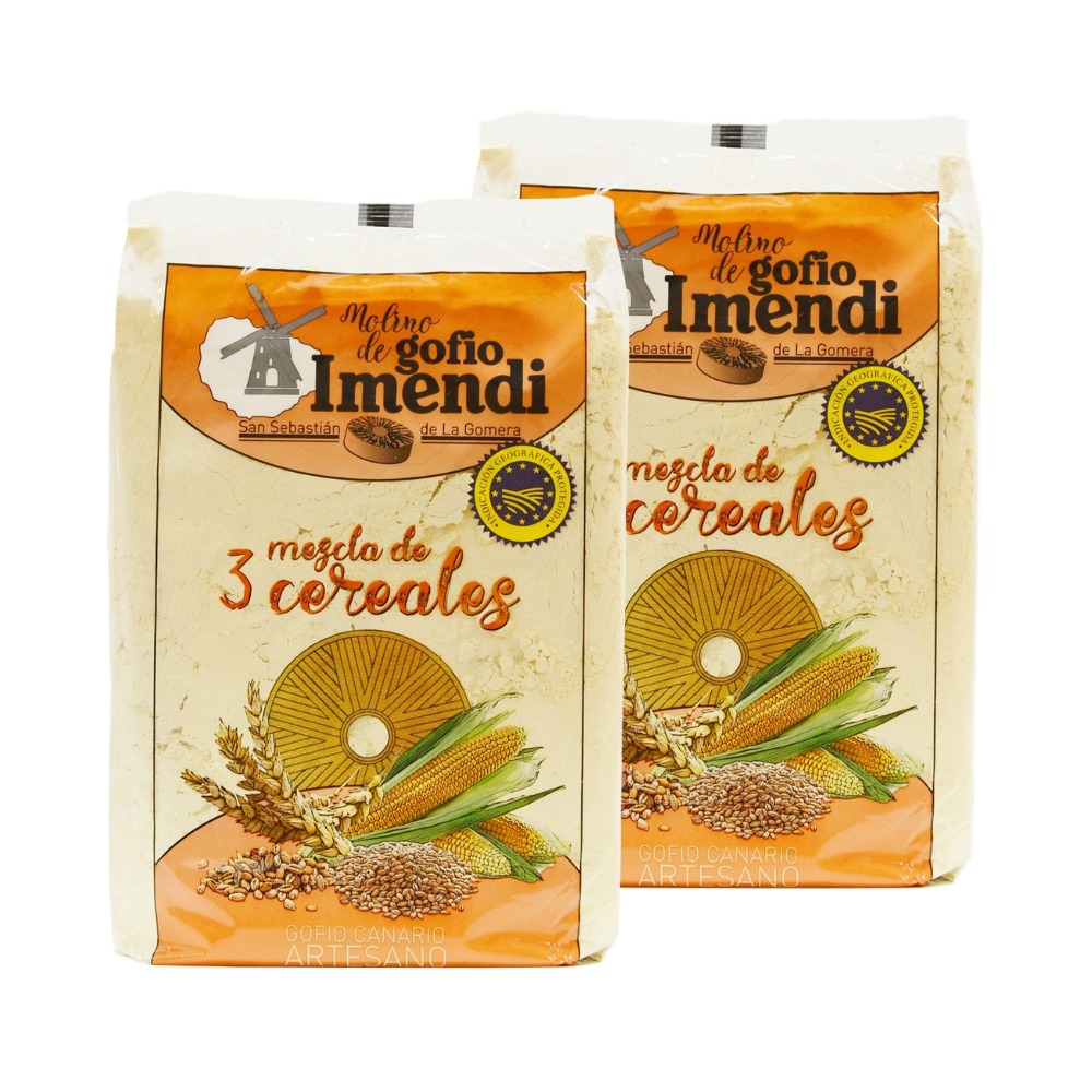 Imendi Gofio 3 Cereales 2x1  Kg. 