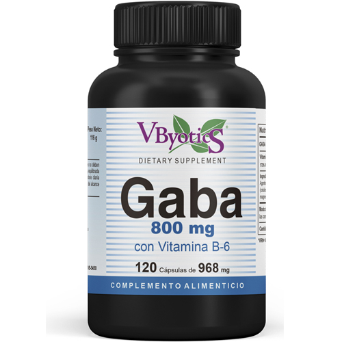 Vbyotics GABA 800 MG 120 capsulas Vbyotics