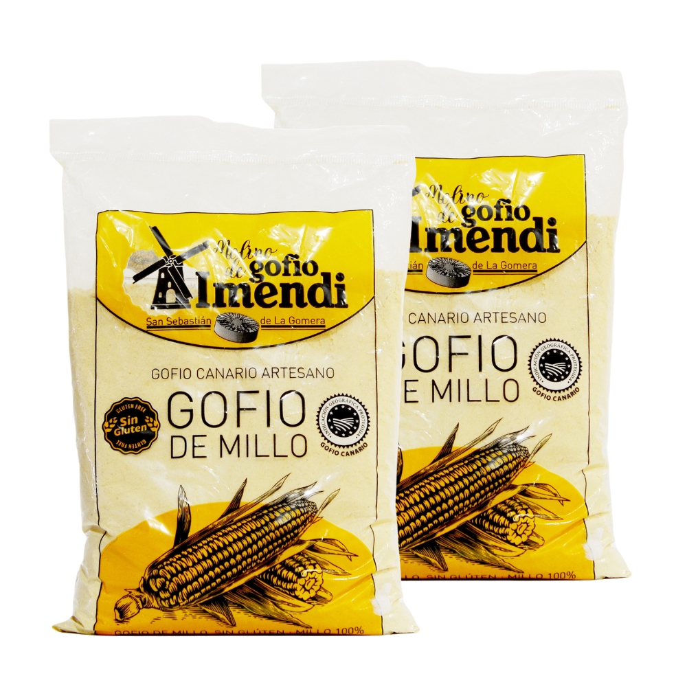 Imendi Gofio Millo Sin Gluten 1 Kg.