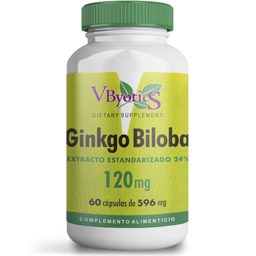 Vbyotics GINKGO BILOBA 120 MG 60VCAP Vbyotics