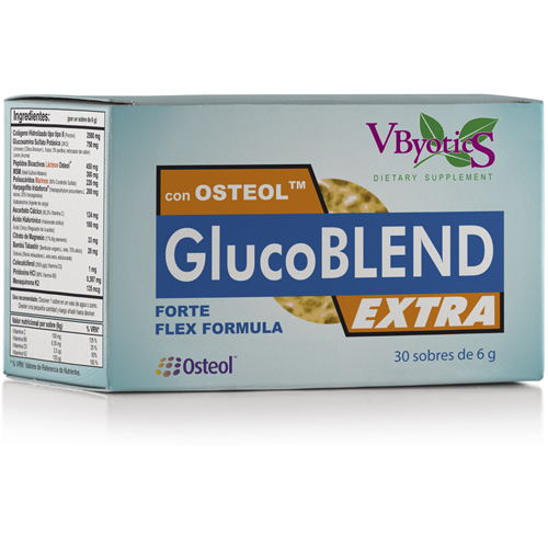 Vbyotics GLUCOBLEND EXTRA CON OSTEOL 30 sobres Vbyotics