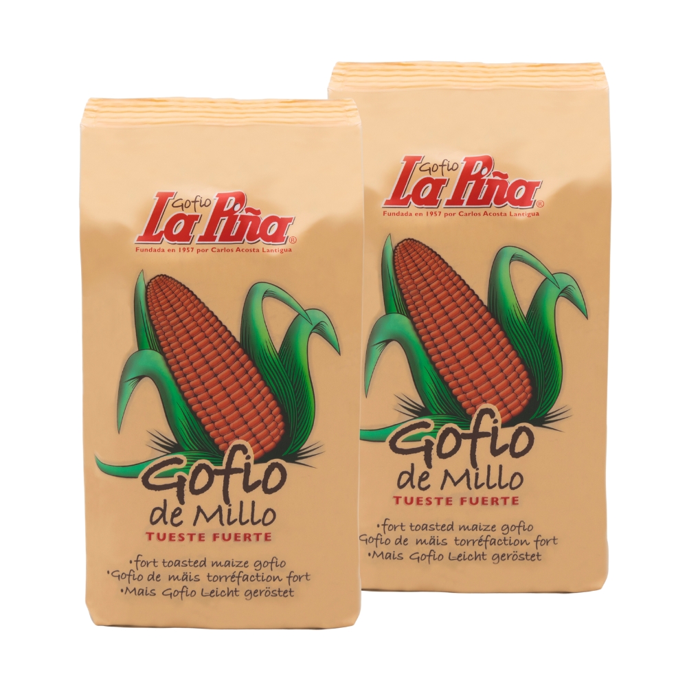La Piña Gofio Millo Tueste Fuerte 500 gr.